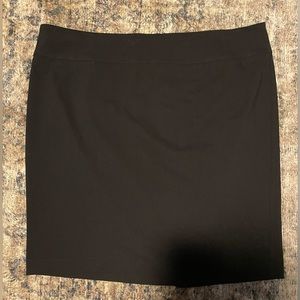 Lane Bryant Black mini skirt size 22